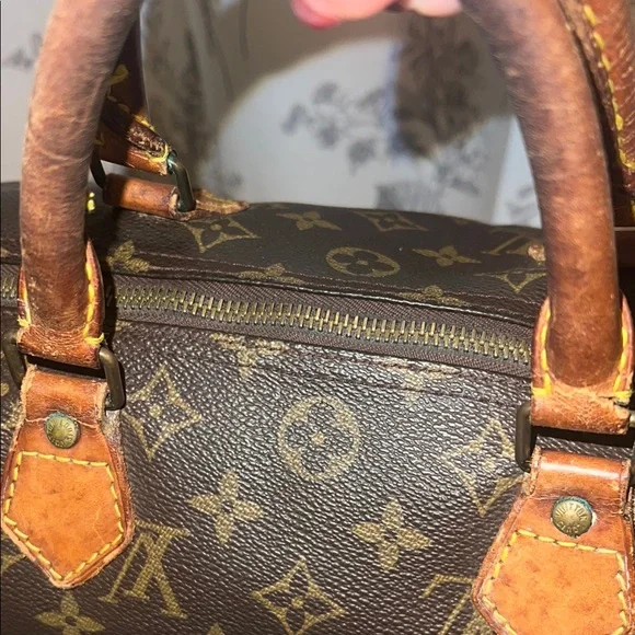 Vintage LV Monogram Speedy 30 - Picture 11 of 16